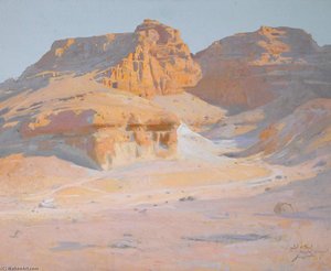 Le Matin a Gebel et Terif, Egypte