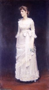 The White Rose — William Merritt Chase, Impressionism