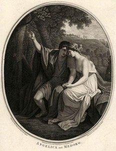 Angelica And Medoro — Benjamin West