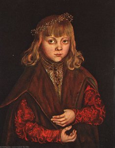 Un Príncipe De Sajonia — Lucas Cranach El Viejo