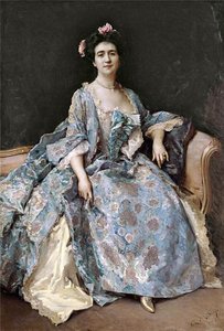 Portrait Of A Lady — Raimundo De Madrazo Y Garreta