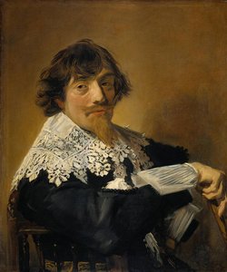 Portrait Of A Man, Possibly Nicolaes Hasselaer — Frans Hals I