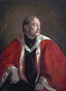 Professor John Macdonald Mackay (1856–1931), Rathbone Chair Of History, University Of Liverpool (1884–1914) — Augustus Edwin John