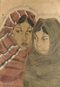Mère Et Enfant, À Mexico — Léonard Tsuguharu Foujita