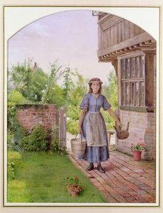 The Young Milkmaid — George Goodwin Kilburne
