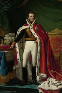 Portrait Of William I, King Of The Netherlands — Joseph Paelinck