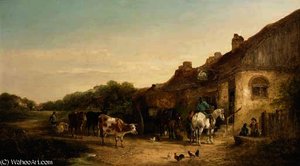 The swan inn, bossington, somerset