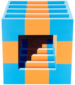 Stages Blue And Ochre (diptych, Left Panel) — Jim Pattison