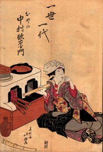 Actor Nakamura Utemon Ii — Shunkōsai Hokushū