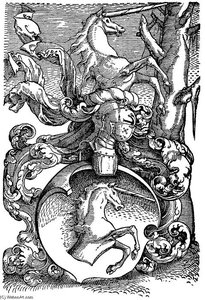 Family Coat Of Arms Baldung — Hans Baldung