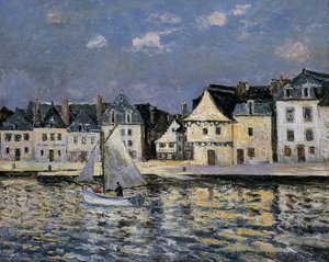 The Port Of Saint Goustan — Maxime Emile Louis Maufra