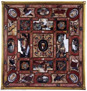 Tabletop — Cosimo Castrucci, Baroque
