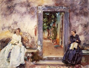 El Jardín Murado — John Singer Sargent