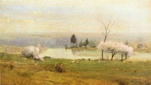 Pond At Milton On The Hudson — George Innes