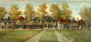 Shops On The Village Green — Charles Langton Lockton
