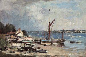 The Spritsail Barge — Edward Seago