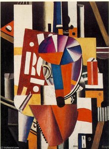El Tipógrafo - - — Fernand Léger, Cubismo