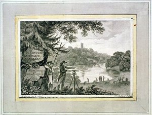Calling Card Of Humphrey Repton — William Hamilton