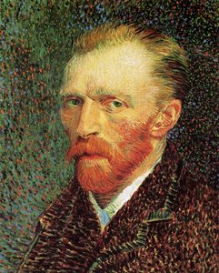 Self-portrait (12) — Vincent Willem Van Gogh, Post-impressionism