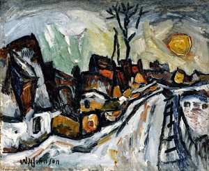 Sunset, Denmark — William H. Johnson