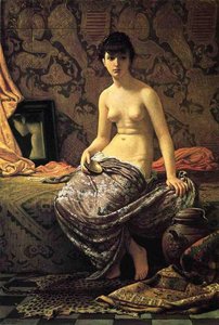 Roman Model Posing — Elihu Vedder