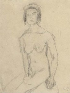 Seated Female Nude — Gwen John