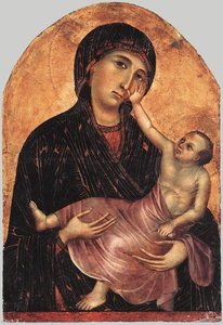 María Y Niño — Duccio Di Buoninsegna