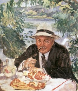 Godfather At Breakfast — István Csók