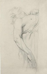 Study For The Figure Of Patroclus In 'thetis Bringing The Armour To Achilles' — Benjamin West
