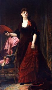 Mrs. Collis Potter Huntington — Alexandre Cabanel, Academic Realism