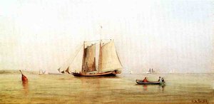 Morning In New York Bay — Francis A Silva