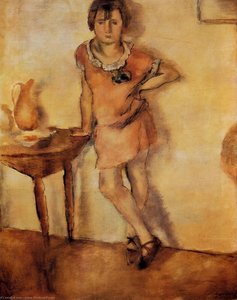 Young Girl In A Dress — Julius Mordecai Pincas