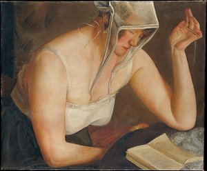 Woman Reading — Boris Dmitrievich Grigoriev
