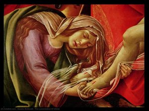 La Lamentación De Cristo — Sandro Botticelli, Renacimiento Temprano