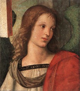 Angel (fragment Of The Baronci Altarpiece) — Raphael, High Renaissance