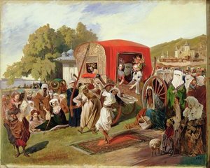 Outdoor Fete In Turkey — Grigory Grigorievich Gagarin