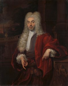 Portrait Of A Man, Cornelis Troost, 1723 — Cornelis Troost