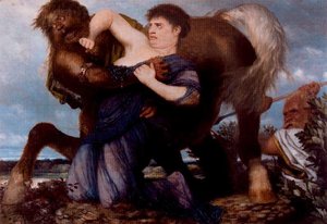 Nessus Et Déjanire — Arnold Böcklin