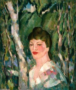 By The Kelvin — John Duncan Fergusson