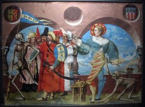 Copy of the Danse Macabre of the Dominican cemetery of Bern‎