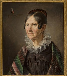 Portrait Of Rachela Romer Née De Raes — Ivan Khrutsky