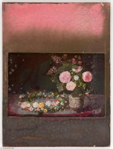 Untitled (a Still Life With Spring Flowers By Jan Brueghel The Elder (de Velours)) — Joseph Cornell