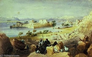 The Island Of Philae — William Henry Bartlett