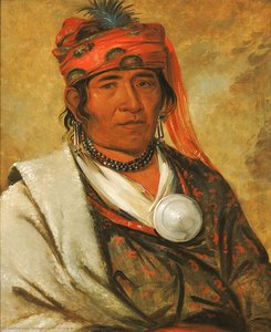 Ye Hów Lo Gee, Die Wolke, Ein Häuptling — George Catlin, Amerikanische Romantik