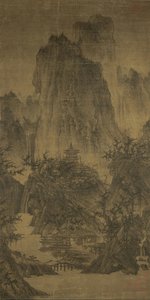 A Solitary Temple Amid Clearing Peaks — Li Xianxī