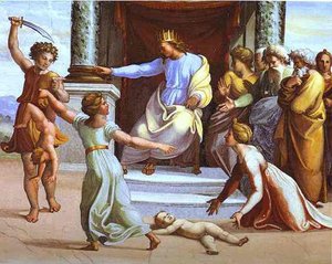 The Judgement Of Solomon — Raphael, High Renaissance