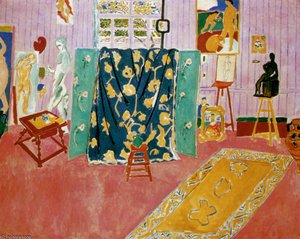 L'atelier Rose Huile Sur Toile - (179) — Henri Matisse, Fauvism