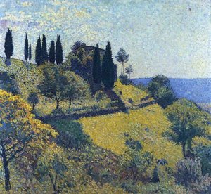 View From The Artists Studio — Henri Jean Guillaume Martin