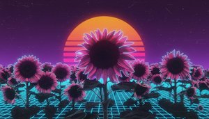 Neon Solstice: The Synthetic Bloom — Fabien Fournier