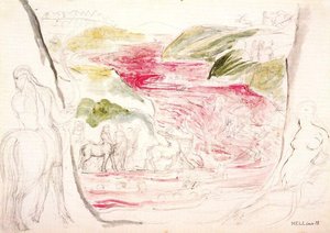 The Centaurs And The River Of Blood — William Blake, Romanticism